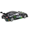 LEAN TOYS drift Car RC zwart groen 30km/h 1:16