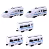 LEAN TOYS Interactieve speelgoedtrein met geluiden en licht, wit, 62 cm