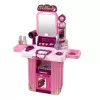 LEAN TOYS schminktafelset in koffer 2-in-1 roze