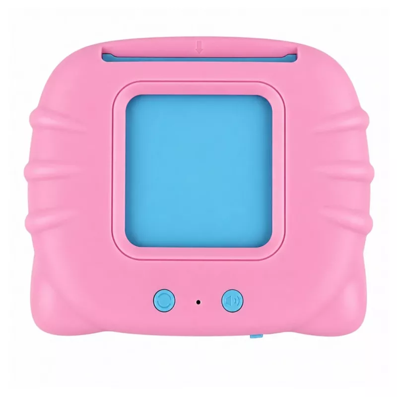 LEAN TOYS Engels woordleerkaarten leesapparaat educatief speelgoed roze