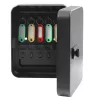 LEAN Metalen sleutelkast met digitale code, 48 haken, zwarte stickers