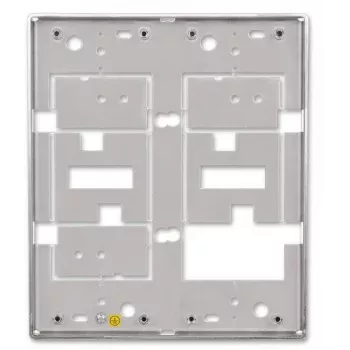 ACO CDN-P-S2 NT CDN frame, opbouw, klein, dubbel, voor CDNP5/6, CDNC/B, CDNA, roestvrij staal