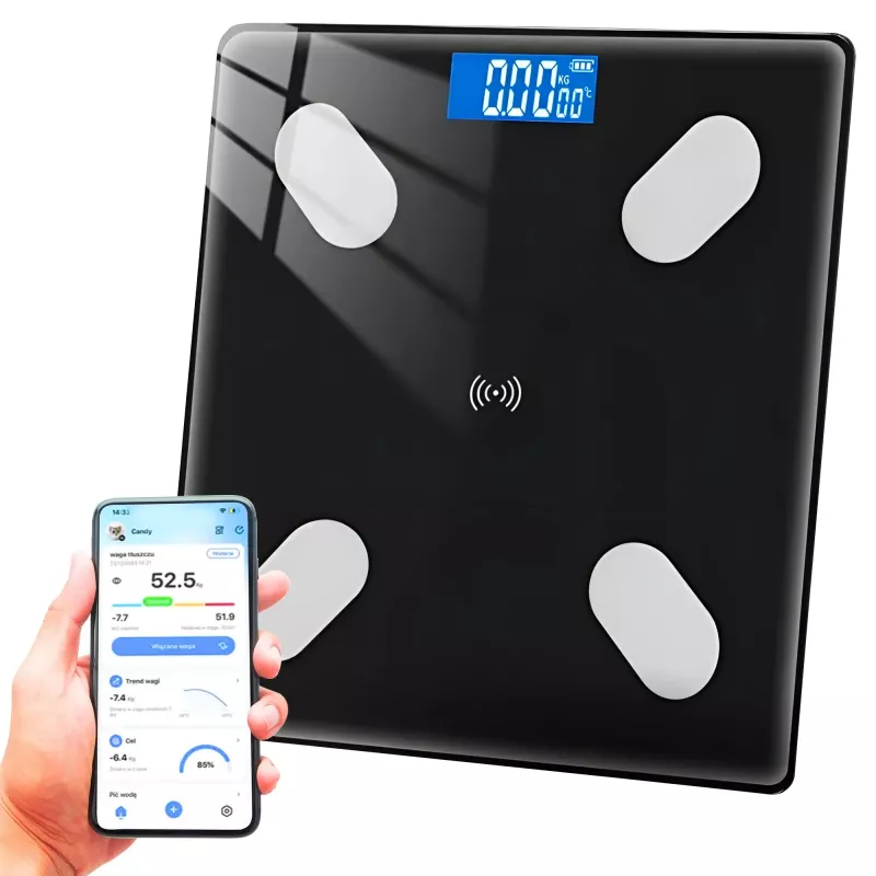Extralink Smart Life K-01 elektronische weegschaal voor de badkamer