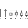 OXT mini scèneregelaarmodule 12 acties 230V ZigBee TUYA T254