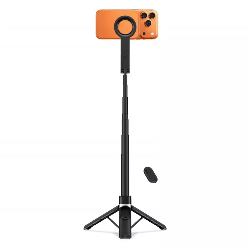 TECH-PROTECT L11S MagSafe Bluetooth selfiestick statief zwart