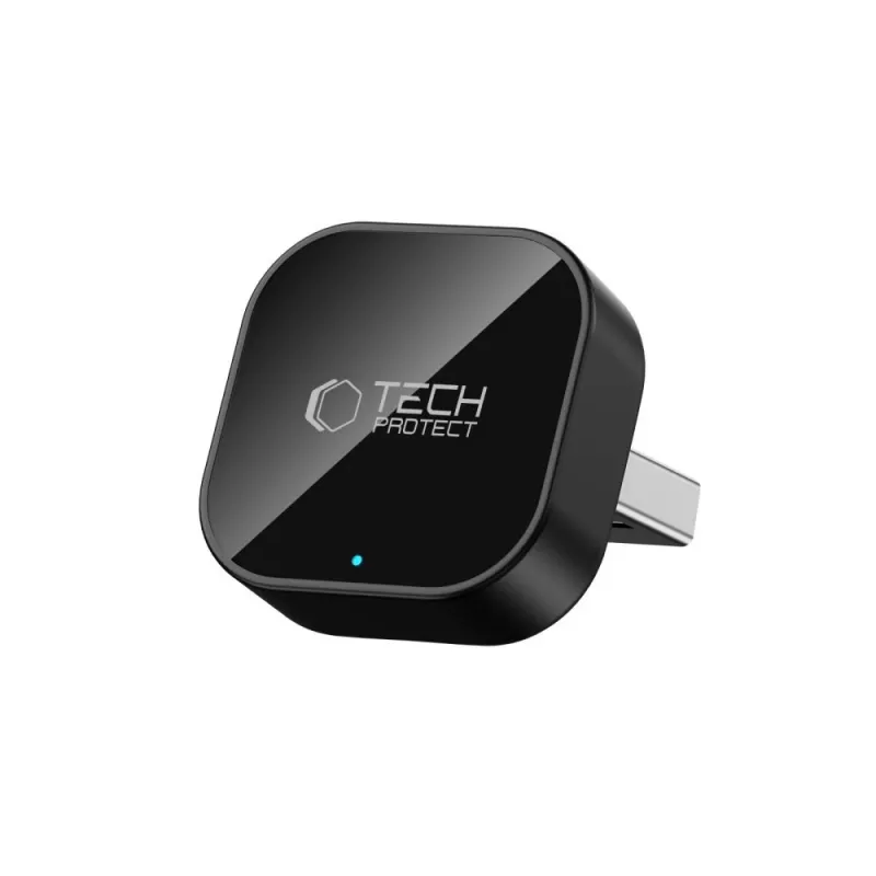 TECH-PROTECT ULTRABOOST CA01 Apple CarPlay / Android Auto adapter USB Bluetooth 5.4 mat zwart