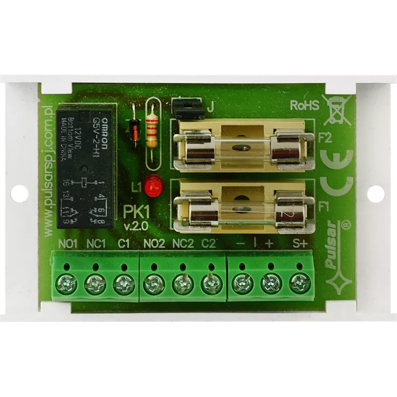 PULSAR AWZ513 relaismodule SPDT 2A 10-30V DC DIN-rail