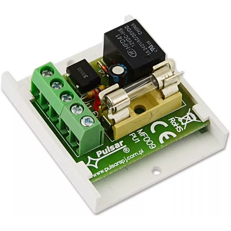 PULSAR AWZ510 relaismodule - 1x SPDT, 12V DC spoel, 1A