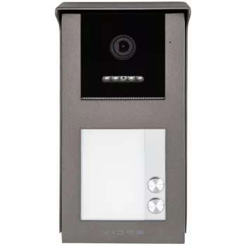 VIDOS IPX S101-2 buitenpost - 2MP IP videodeurstation met RFID, PoE, IP65