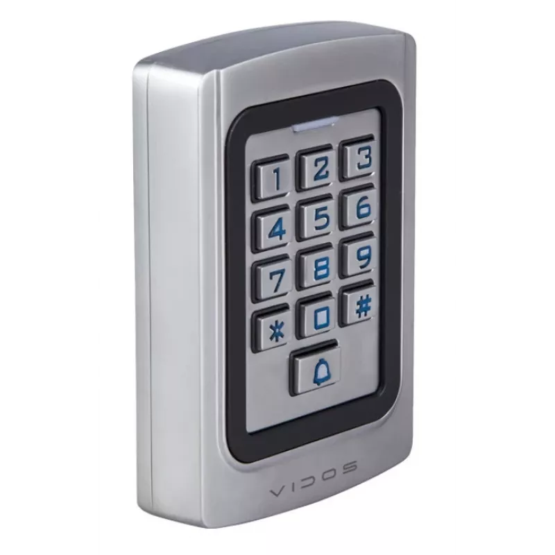 VIDOS combinatieslot met ZS41-lezer - standalone toegangscontrole, PIN & kaart, IP65
