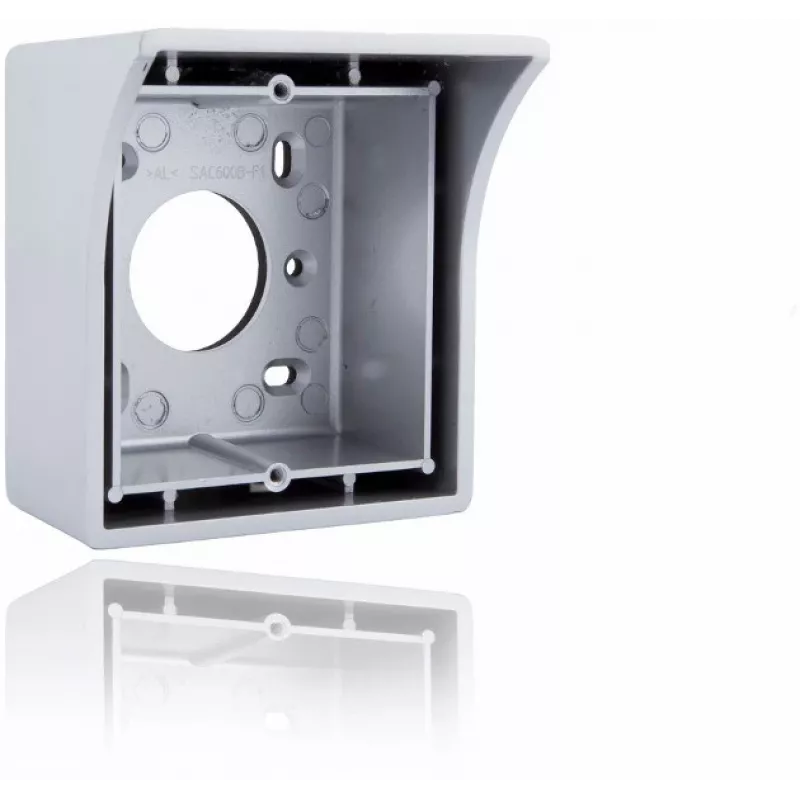VIDOS D600B1 opbouwbehuizing voor S600-serie deurstations, zwart