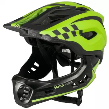 Vayox VA0421GM endurohelm groen maat M