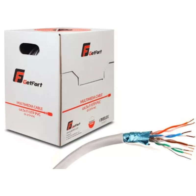 GETFORT Premium Cat.5e F/UTP PVC netwerkkabel 305m