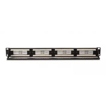 GETFORT PGF-6UTP24-B4 patchpanel UTP Cat.6 24 poorts 1U zwart
