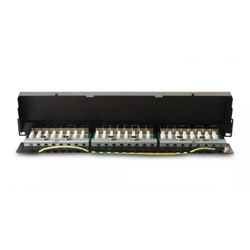 GETFORT PGF-5EFTP24-B6 patchpanel FTP Cat.5e 24 poorts 1U zwart