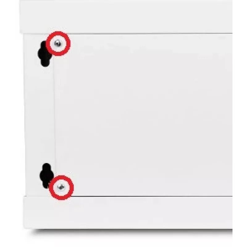 GETFORT WGF04-64EH-WGG 19 inch 4U wandbehuizing 600x450 mm grijs