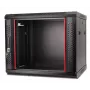 GETFORT CALI 19 inch 9U 600x450 wandbehuizing zwart