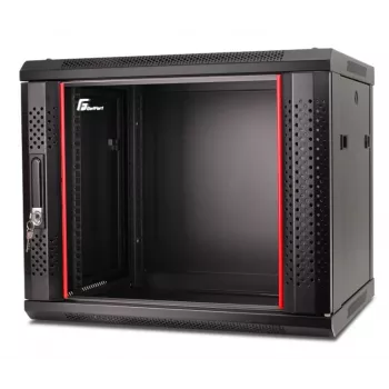 GETFORT CALI 19 inch 9U 600x600 wandbehuizing zwart