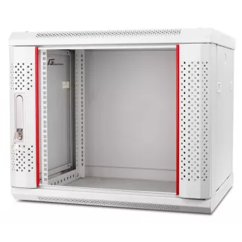 GETFORT 19 inch CALI 9U 600x600 wandmontage-rackbehuizing grijs (RAL 7035)