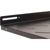 Getfort 60cm vast racklegbord 1U 19 inch zwart 20kg