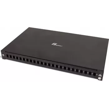 GETFORT GF-FO02-SX 24-poorts SC simplex glasvezel patchpanel 1U 19 inch rackmontage met uitschuifrails