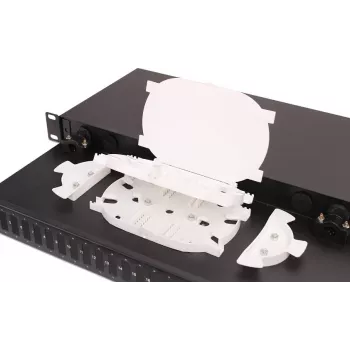 GETFORT GF-FO04-DX 1U 19 inch 24xSC duplex vast glasvezel-patchpanel