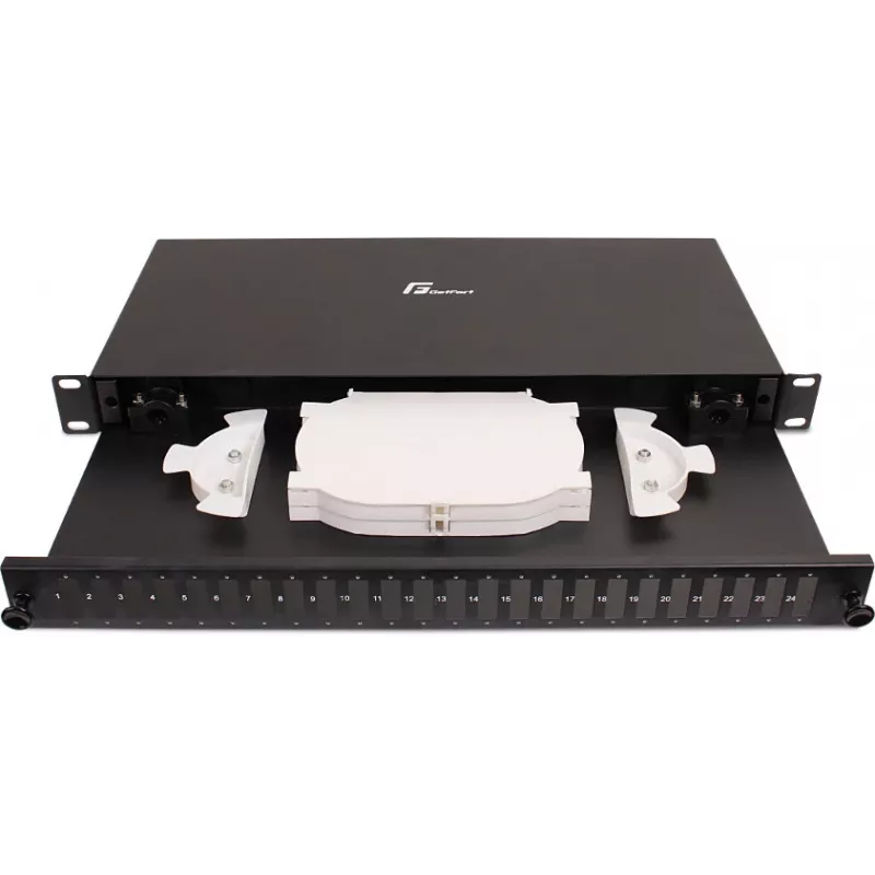 GETFORT GF-FO04-DX 1U 19 inch 24xSC duplex vast glasvezel-patchpanel