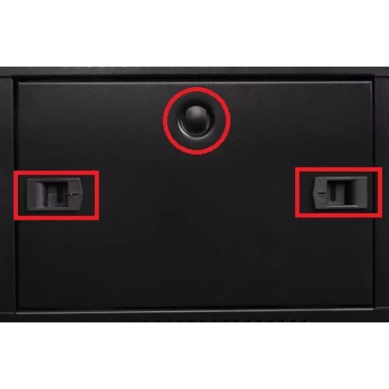 GETFORT SGF27-610EH-SGB 27U 19 inch staande kast 600x1000mm zwart