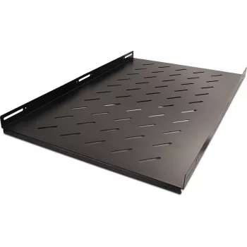 Getfort 100cm vast racklegbord 1U 19 inch zwart 80kg