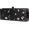 Getfort GF-FAN2 1U 19 inch rack-ventilatiepaneel met 2 ventilatoren, zwart