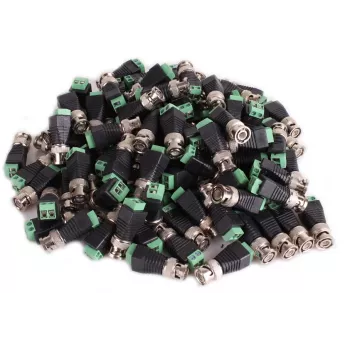 GETFORT BNC male naar schroefklem adapter 100 stuks