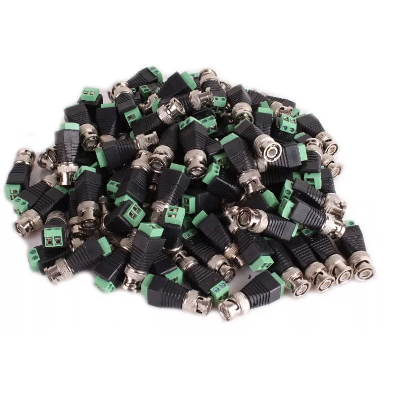 GETFORT BNC male naar schroefklem adapter 100 stuks
