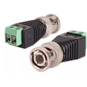 GETFORT BNC male naar schroefklem adapter 100 stuks