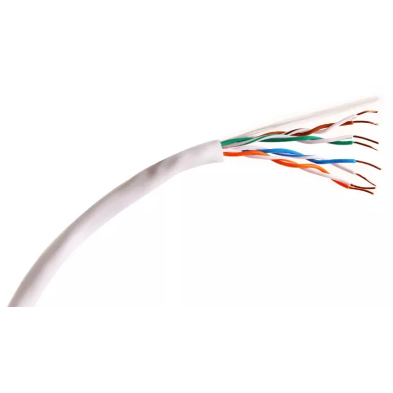 GETFORT Cat.5e U/UTP PVC netwerkkabel 305m (1000ft) - grijs