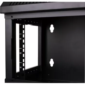 Getfort WGF04-33EH-WGB 10 inch 4U wandbehuizing 300x300mm zwart