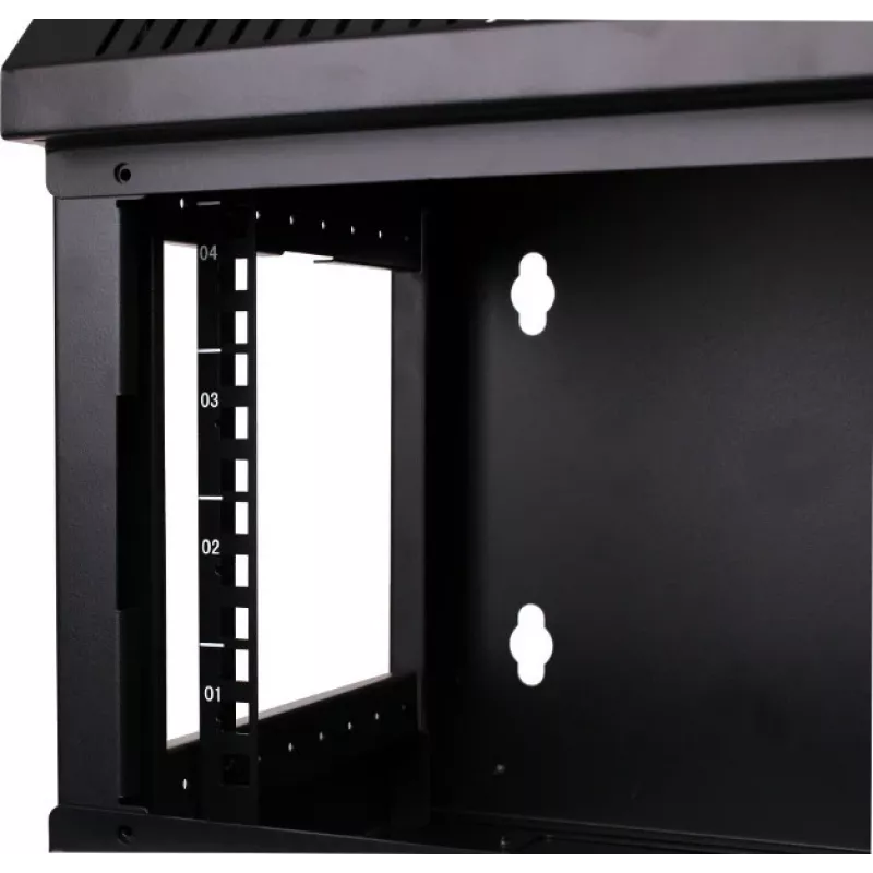 Getfort WGF04-33EH-WGB 10 inch 4U wandbehuizing 300x300mm zwart