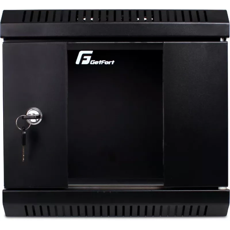 Getfort WGF04-33EH-WGB 10 inch 4U wandbehuizing 300x300mm zwart
