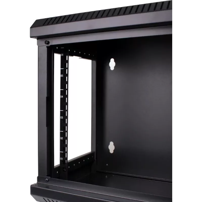GETFORT WGF06-33EH-WGB 10 inch 6U wandbehuizing 300x300mm zwart
