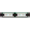 Getfort PGF-5EUTP12-B4 12-poorts Cat5e UTP patchpanel 10 inch 1U zwart