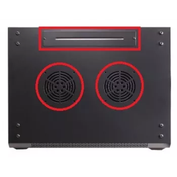 GETFORT ECO v2 19 inch 6U 600x450 wandmontage rackbehuizing zwart
