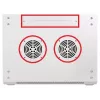 GETFORT ECO v2 19 inch 6U 600x450 wandbehuizing rack grijs
