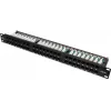 GETFORT PGF-5EUTP48-B9 patchpanel UTP Cat.5e 48 poorts 2U 19 inch rackmontage zwart