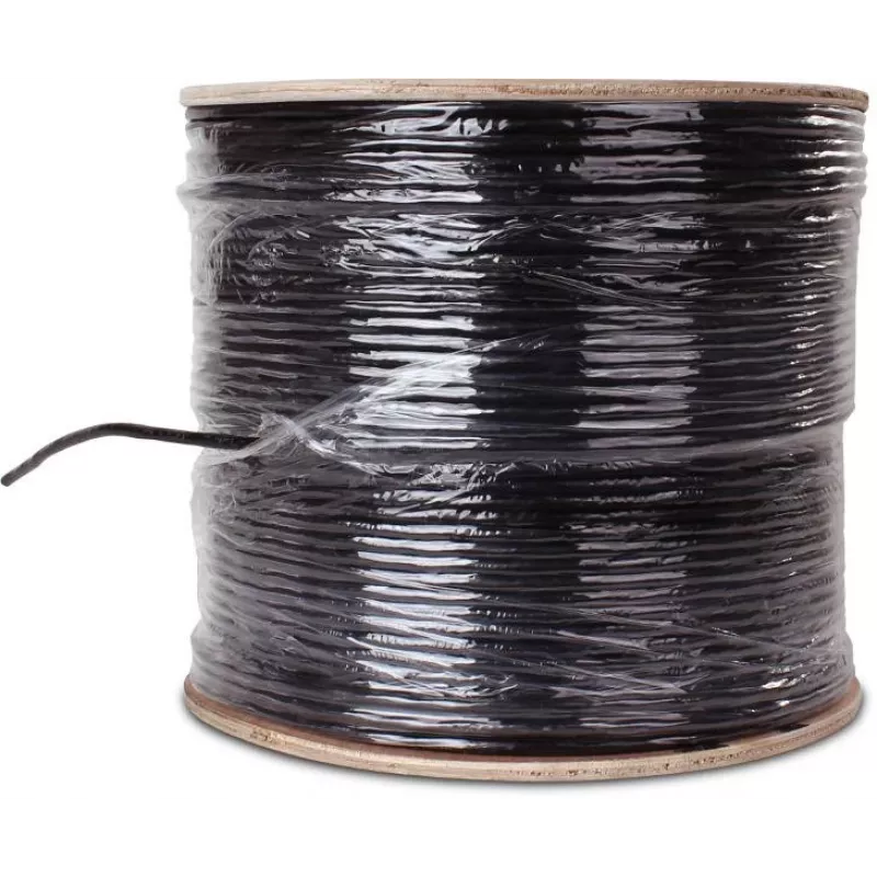 GETFORT Cat.5e F/UTP outdoor patchkabel 305m zwart