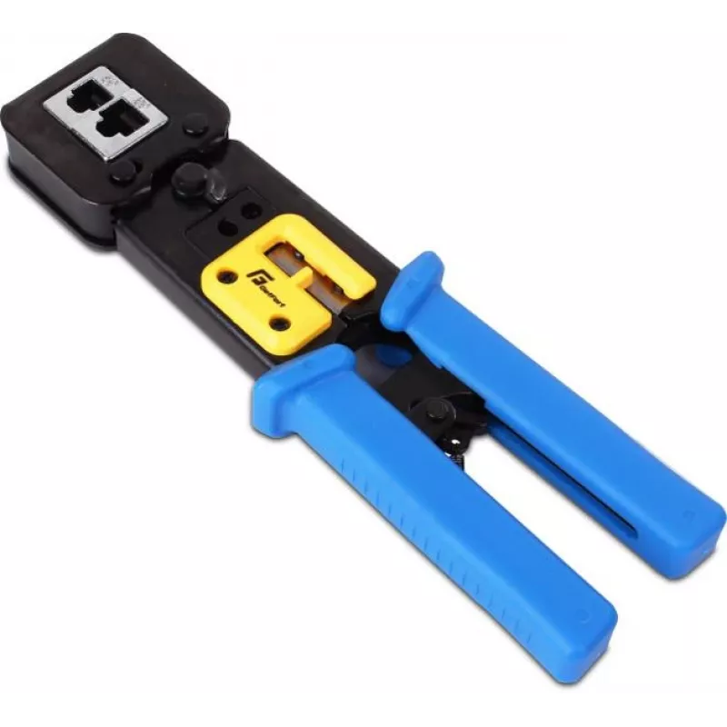 Getfort NGF-09 doorvoer-RJ45-krimptang voor netwerkkabels