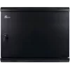 GETFORT CALI 9U 600x600 wandmontage-serverkast met massieve stalen deur - zwart
