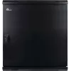 GETFORT 19 inch wandbehuizing 12U 600x600 mm stalen deur zwart