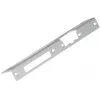 ELEKTRA-PLUS schuine lange rechtse deurschild, bruin, 240x40 mm, staal, geverfd, voor europrofielcilinderslot, opbouw, binnendeur, serie 2423