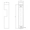 ELEKTRA-PLUS KASETA ELEKTRA R2 inbouwverdeler 18 modules 3 rijen IP40 wit rookglasdeur