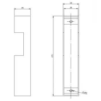 ELEKTRA-PLUS KASETA ELEKTRA R2 inbouwverdeler 18 modules 3 rijen IP40 wit rookglasdeur