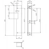 ELEKTRA-PLUS Kaseta Elektra Surowa R3, R4, R5; 3378 inbouwinstallatiedoos 3-voudig wit